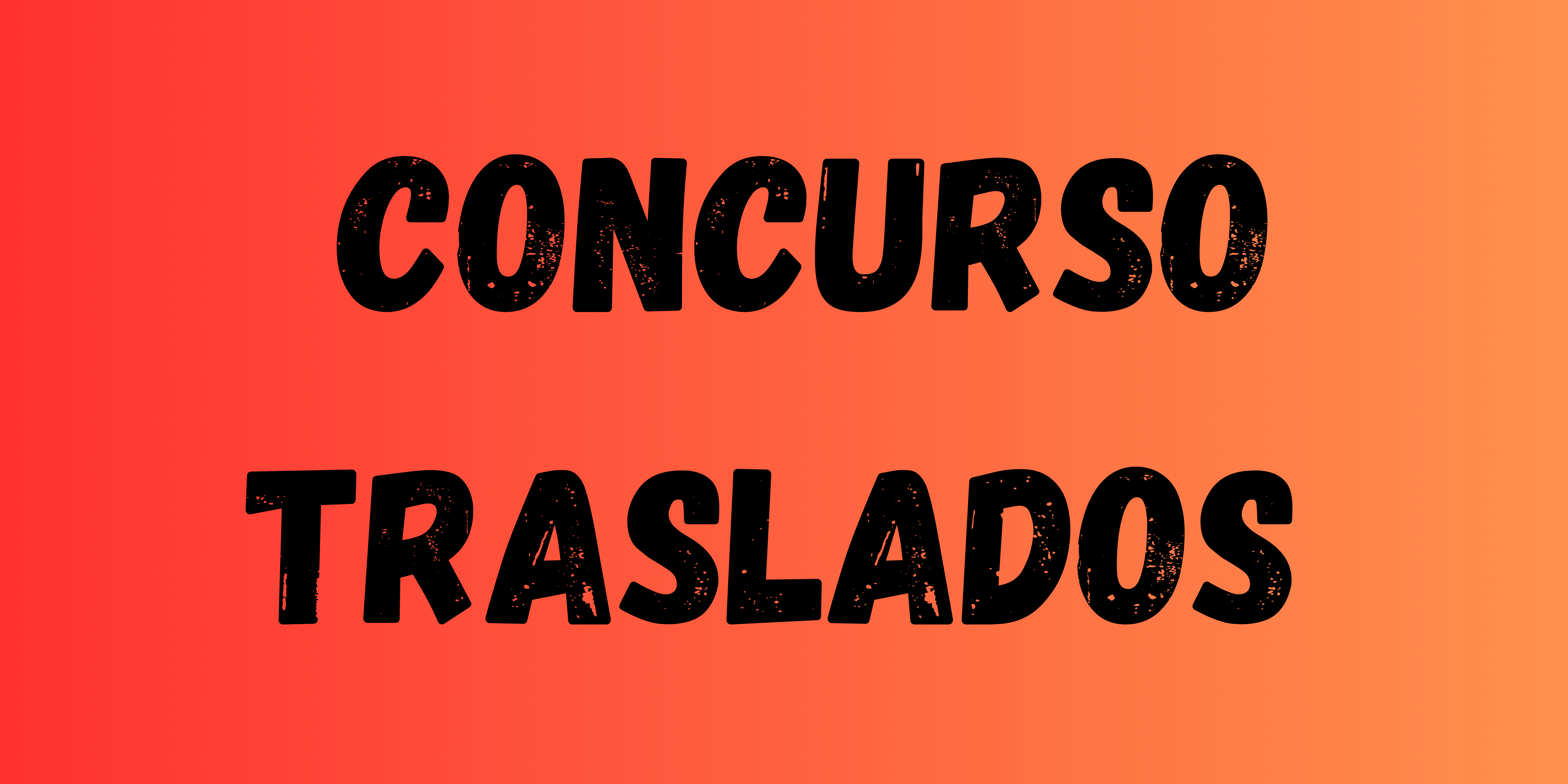 CONCURSO TRASLADOS 2024